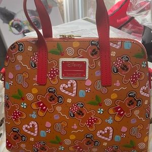 Christmas, Mickey Mouse and Minnie mouse purse